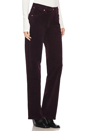 Citizens of Humanity Annina Trouser in Burgundy