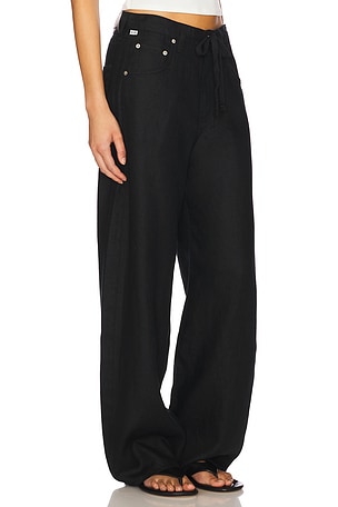 Citizens of Humanity Brynn Drawstring Trouser in Black