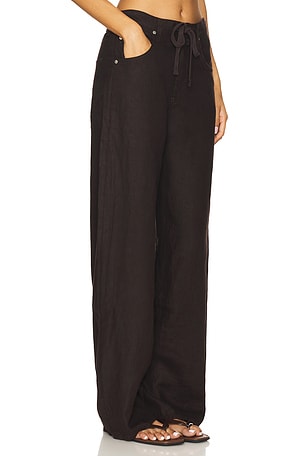 Citizens of Humanity Brynn Drawstring Trouser in Brown