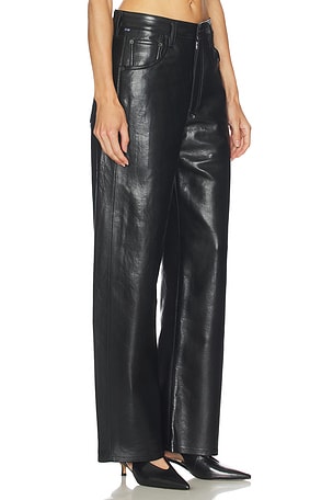 Citizens of Humanity Ayla Baggy in Black. Size 34. Also