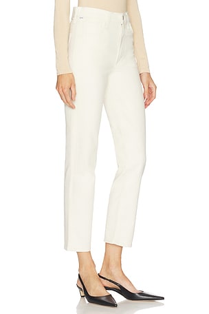 Citizens of Humanity Caia High Rise Straight Pants in Cream