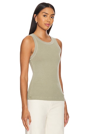 Citizens of Humanity Isabel Rib Tank in Olive