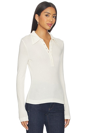 Citizens of Humanity Shaea Polo in Ivory