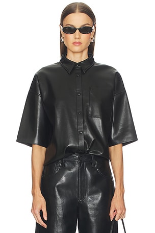Frances Cropped Cape Button Up Citizens of Humanity