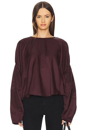Anika Top in Burgundy Citizens of Humanity