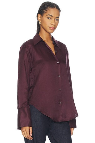 Citizens of Humanity Camilia Shirt in Burgundy