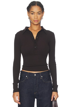 Long Sleeve 60's Polo Citizens of Humanity