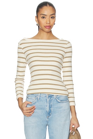 Boat Neck Slim Tee Citizens of Humanity