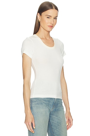 Citizens of Humanity Maude U Neck Tee in White