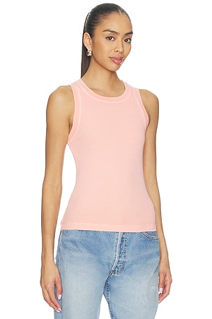 Citizens of Humanity Isabel Rib Tank Top in Pink