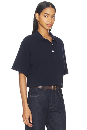 Citizens of Humanity Lowen Polo Shirt in Navy