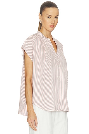 Citizens of Humanity Penelope Blouse in Red