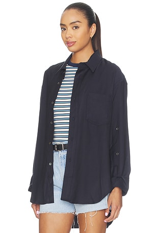 Citizens of Humanity Kayla Shirt in Navy