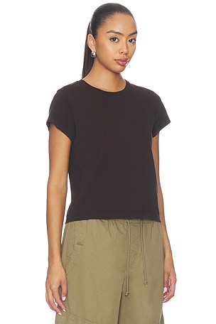Citizens of Humanity Kai Baby Tee in Chocolate