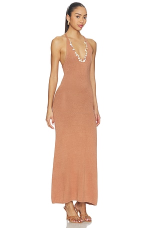 Capittana Ignacia Dress in Brown