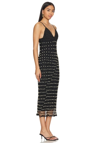 Capittana Deb Black Dress in Black