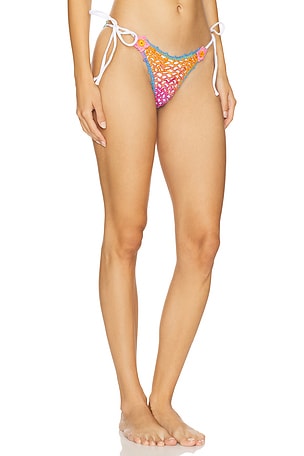Capittana Missy Bikini Bottom in Orange. Size M. Also