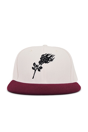 Flaming Rose Fitted Cap Civil Regime