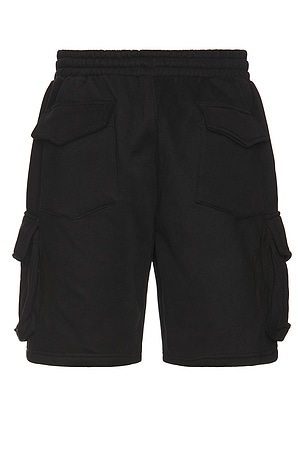 Civil Regime Dominique Cargo Short in Black