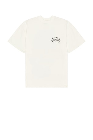 Civil Regime Hell Bent Heaven Sent Oversized Tee in Cream