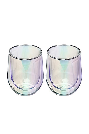 Glass Stemless Double Pack Corkcicle
