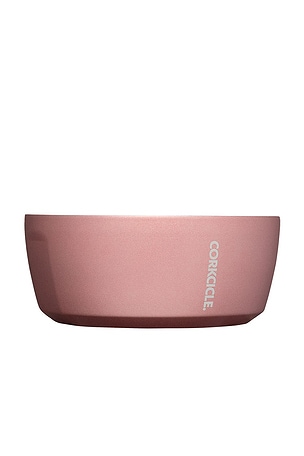 Corkcicle Dog Bowl 32oz in Rose