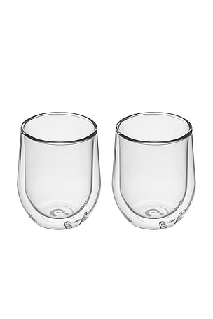 Clear Stemless Glass Set Corkcicle