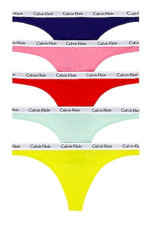 Calvin Klein Underwear Calvin Klein Carousel Thong Pack in Multi
