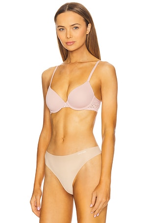 Calvin Klein Underwear Calvin Klein Attraction Lightly Lined Demi Bra in Rose. Size 36D. Also