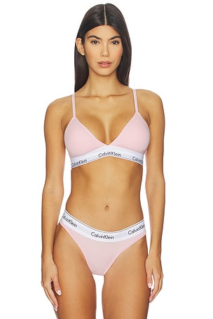 Modern Cotton Lightly Lined Triangle Bra Calvin Klein Underwear