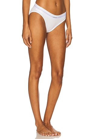 Calvin Klein Underwear Modern Rib Bikini in White