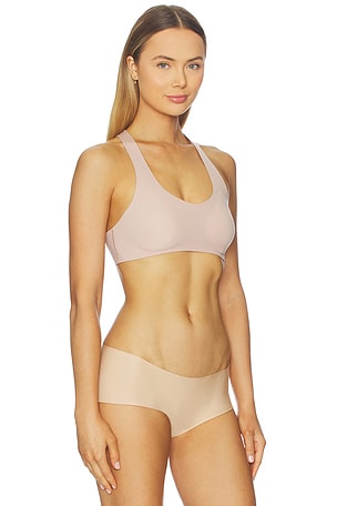 Calvin Klein Underwear Calvin Klein Racer Back Bralette in Beige