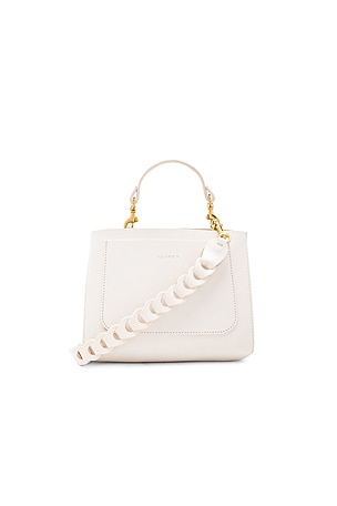 Clare Brique Bag in White REVOLVE