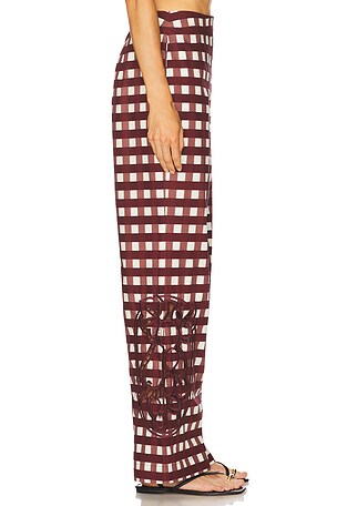 Clea Roma Trouser in Wine