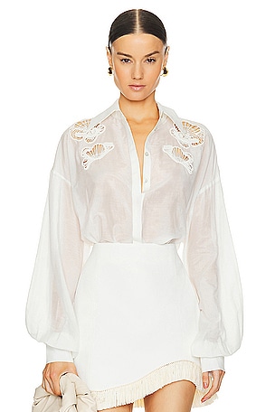 Ainsley Embroidered Shirt Clea