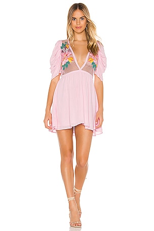 knee length dresses for ladies Liliana Lace Mini Dress main image 1
