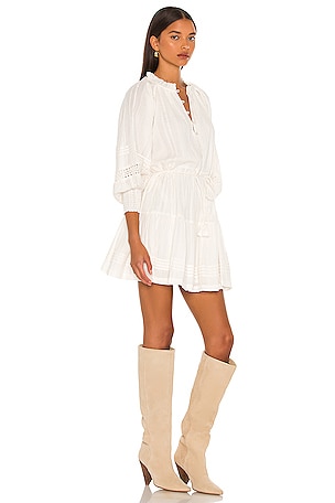 Cleobella Meadow Mini Dress in Ivory
