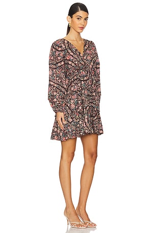 Cleobella Francesca Mini Dress in Brown