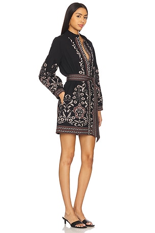 Cleobella Anouk Mini Dress in Black