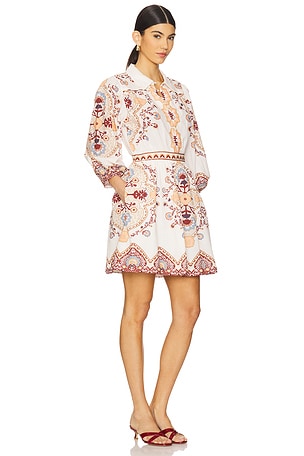 Cleobella Leigh Mini Dress in Ivory