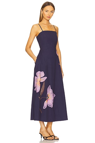 Cleobella Riley Ankle Dress in Navy