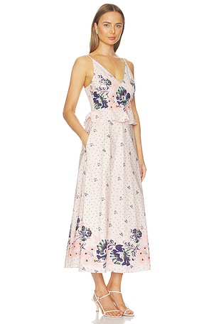 Cleobella Mena Ankle Dress in Pink
