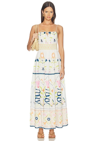 VESTIDO NO TORNOZELO ADRIA Cleobella