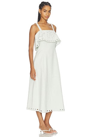 Cleobella Kinsale Midi Dress in Baby Blue