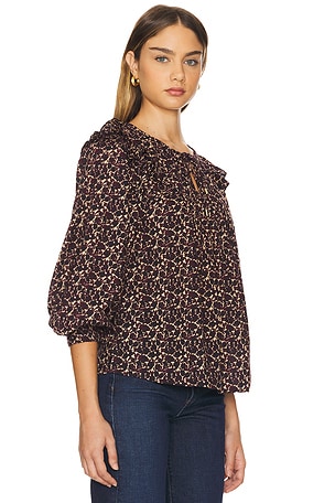 Cleobella Marcy Blouse in Brown