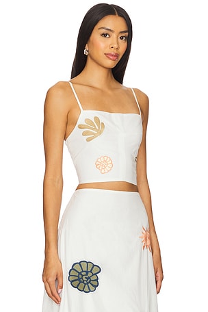 Cleobella Sage Top in Ivory