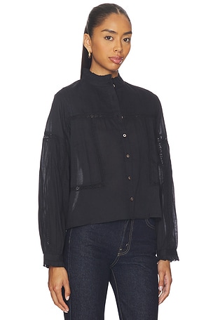 Cleobella Morea Top in Black. Size XS. Also