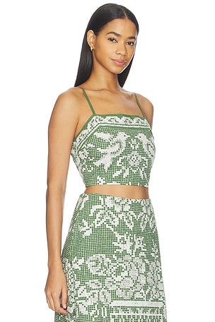 Cleobella Juniper Top in Green