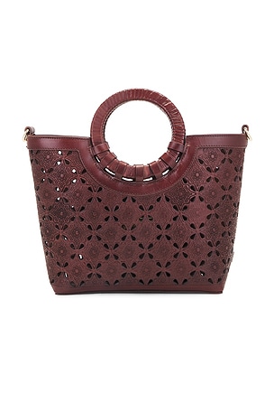 Cleobella Mercy Mini Tote Bag in Brown