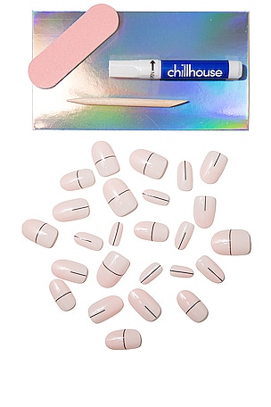 Chillhouse Type A Chill Tips Press-on Nails in Nude